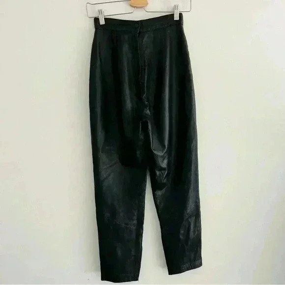 Vintage Danier Leather Pants High Waisted